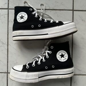 Converse Black High-Top Sneakers